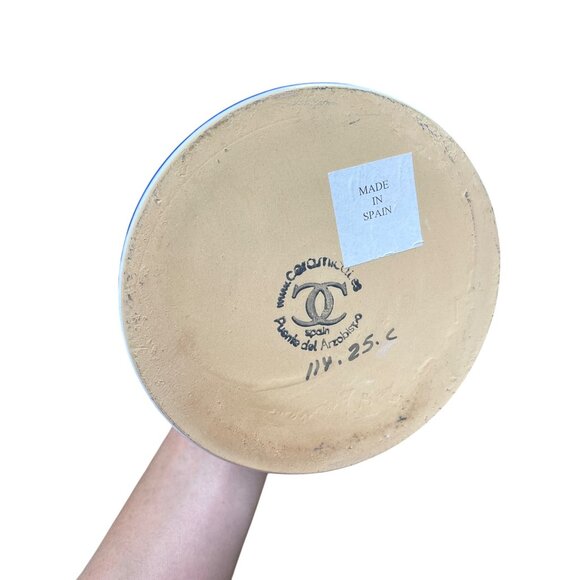 VTG Spanish Handmade Puente Del Arzobispo Sangria Pitcher SKU 9407 - Picture 9 of 13